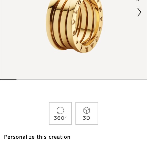 Mint condition original Bulgari ring - Picture 2 of 2